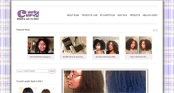 Desktop Screenshot of curlycurvy.com